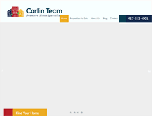 Tablet Screenshot of carlinteam.com